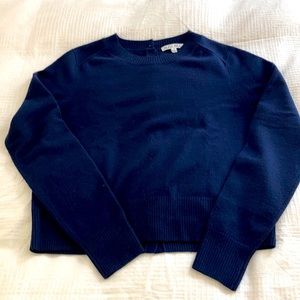 Alex Mill merino wool button back sweater